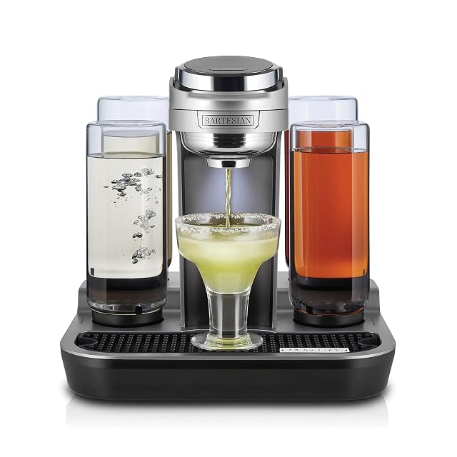 Bartesian 55306 Professional cocktail machine with glass bottles