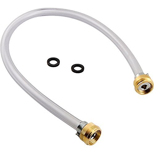 Beer line cleaning faucet jumper fitting