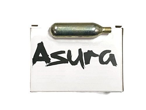 Asura 16 gram threaded CO2 cartridges, thirty count box
