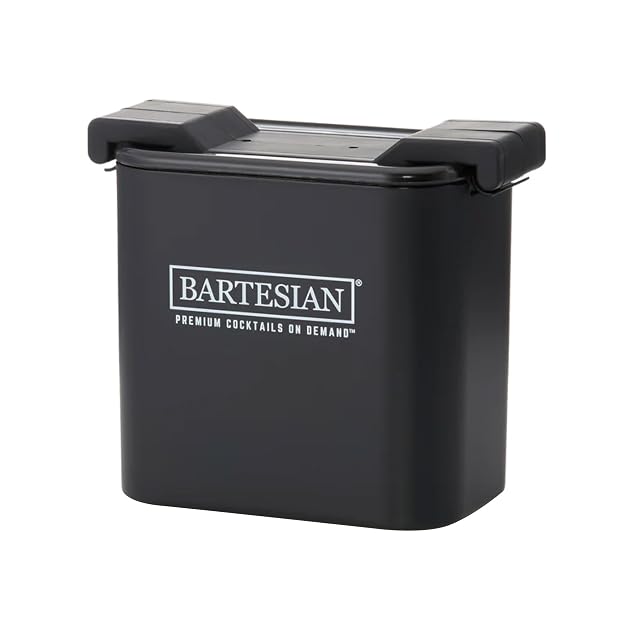Bartesian clear ice maker mold tray for cocktail and whiskey glasses