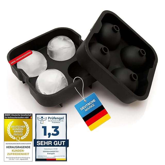 GOODS+GADGETS silicone sphere ice mold