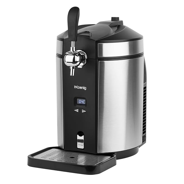 H.Koenig BW1880 beer dispenser, stainless steel