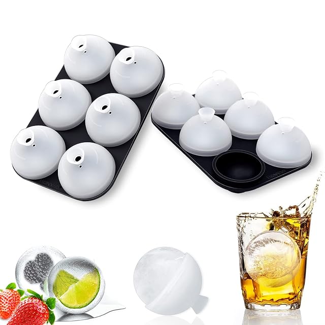 HONYAO silicone sphere ice mold with lid