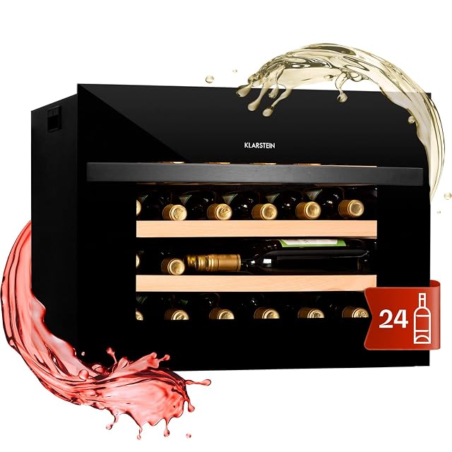 Klarstein built-in wine cellar, 24 bottles