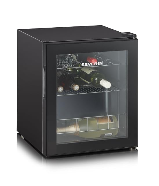 Severin KS 9889 15-bottle wine cooler, black