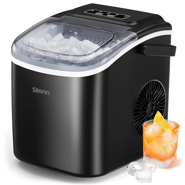 Silonn SLIM09B-U countertop ice maker
