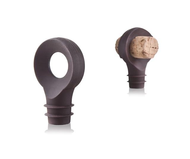 Vacu Vin bottle stoppers, set of two